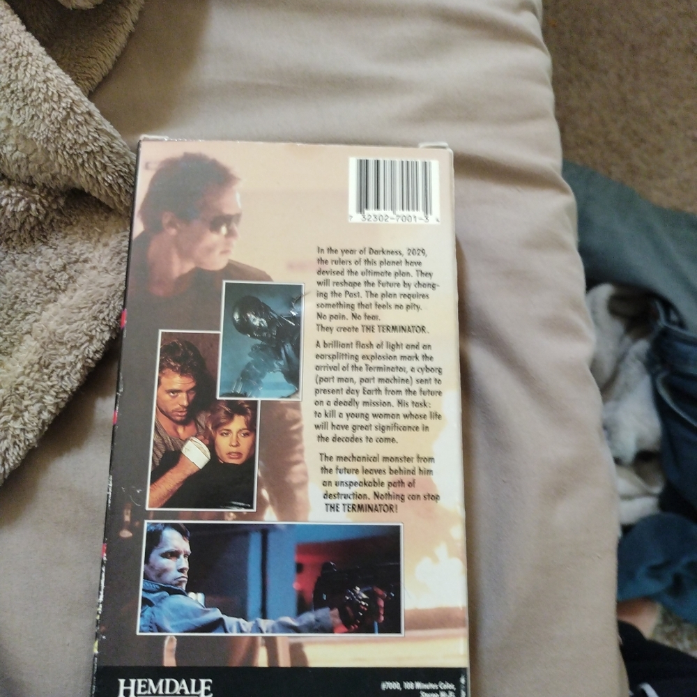 Terminator VHS - Picture 2 of 2